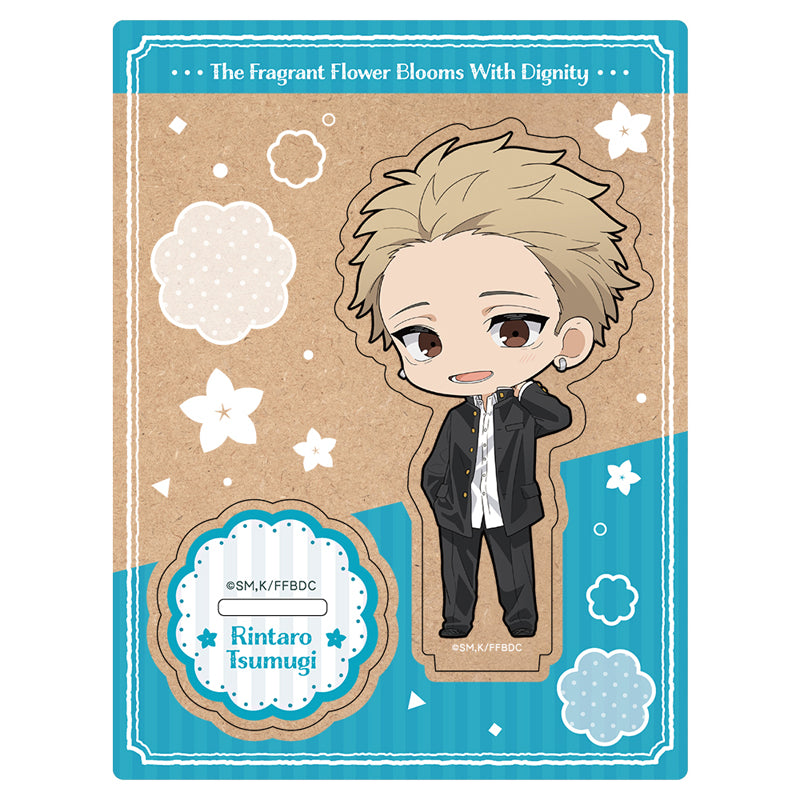 (Goods - Acrylic Stand) TV Anime The Fragrant Flower Blooms with Dignity Wooden Chara Stand Rintaro Tsumugi