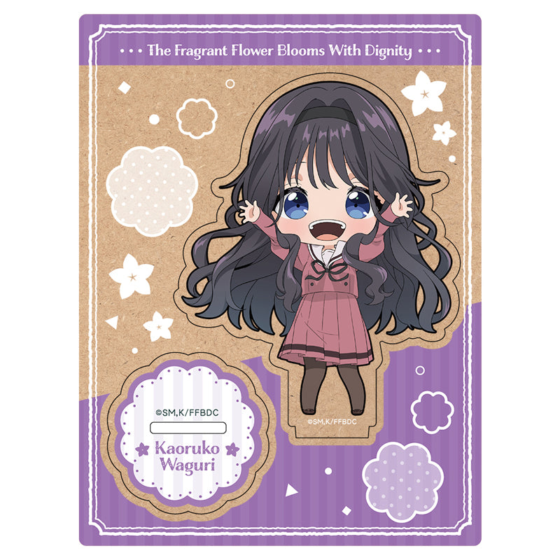 (Goods - Acrylic Stand) TV Anime The Fragrant Flower Blooms with Dignity Wooden Chara Stand Kaoruko Waguri