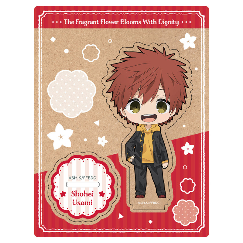 (Goods - Acrylic Stand) TV Anime The Fragrant Flower Blooms with Dignity Wooden Chara Stand Shohei Usami