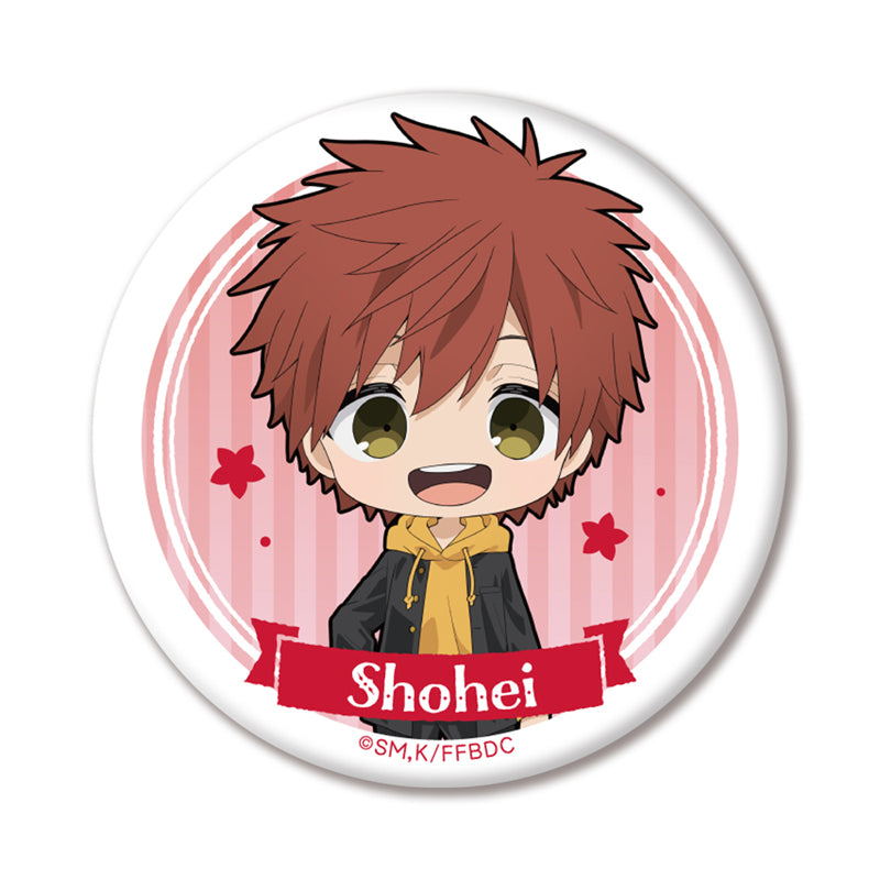 (Goods - Badge) TV Anime The Fragrant Flower Blooms with Dignity Button Badge Shohei Usami