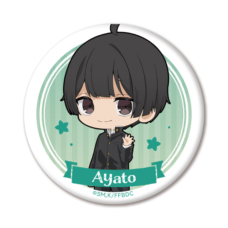 (Goods - Badge) TV Anime The Fragrant Flower Blooms with Dignity Button Badge Ayato Yorita