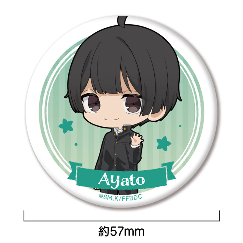 (Goods - Badge) TV Anime The Fragrant Flower Blooms with Dignity Button Badge Ayato Yorita