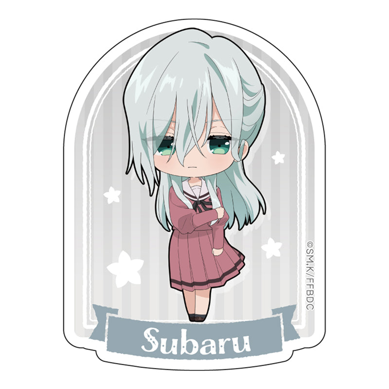 (Goods - Sticker) TV Anime The Fragrant Flower Blooms with Dignity Die-cut Sticker Subaru Hoshina