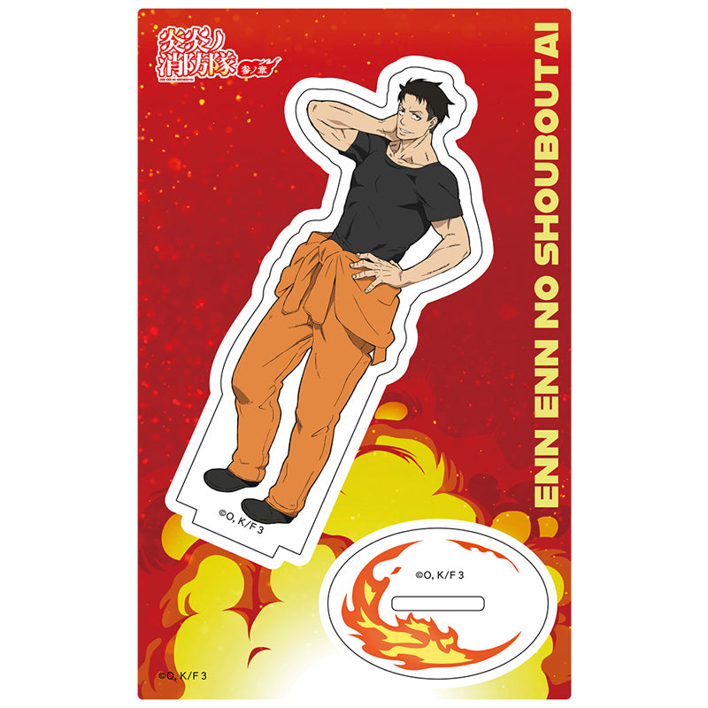 (Goods - Acrylic Stand) TV Anime Fire Force Season 3 Acrylic Chara Stand Akitaru Obi