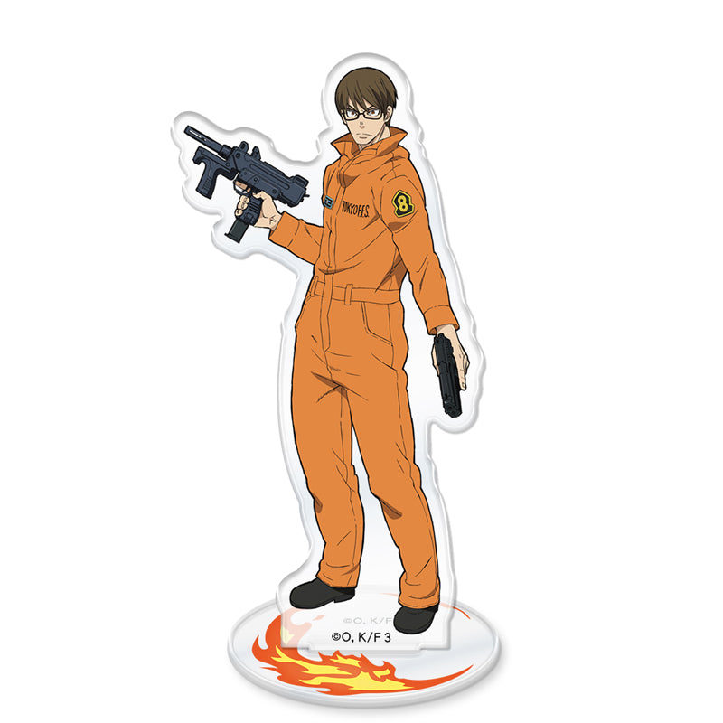 (Goods - Acrylic Stand) TV Anime Fire Force Season 3 Acrylic Chara Stand Takehisa Hinawa