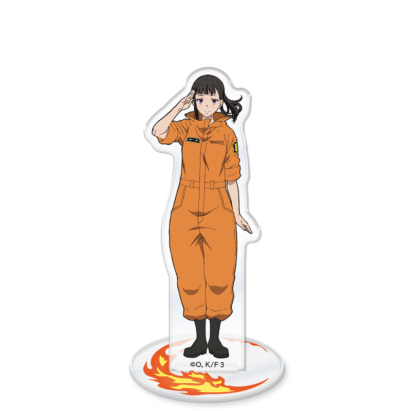 (Goods - Acrylic Stand) TV Anime Fire Force Season 3 Acrylic Chara Stand Maki Oze