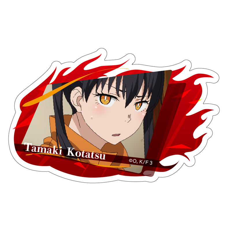 (Goods - Sticker) TV Anime Fire Force Season 3 Die-cut Sticker Tamaki Kotatsu