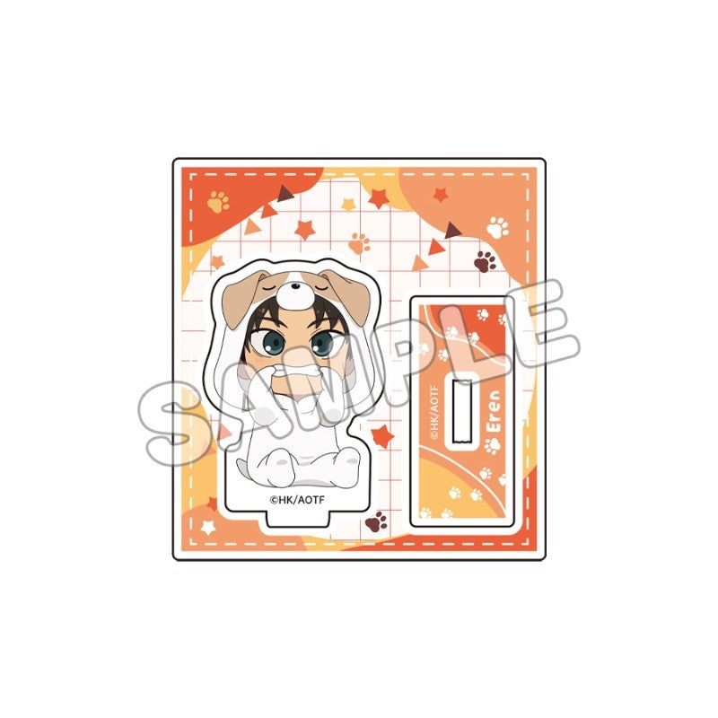 (Goods - Acrylic Stand) Attack on Titan Animarukko Acrylic Stand Childhood  ver./Eren