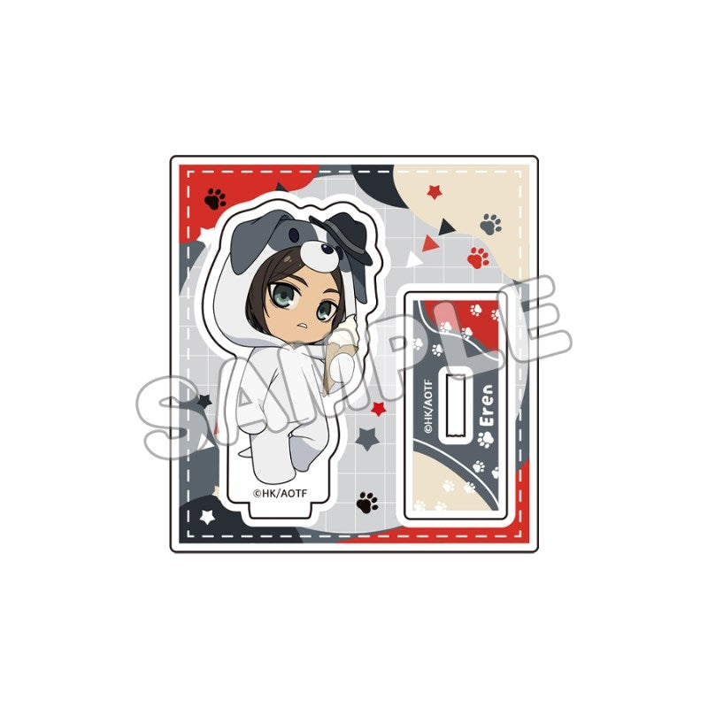 (Goods - Acrylic Stand) Attack on Titan Animarukko Acrylic Stand 2/Eren Infiltration ver.