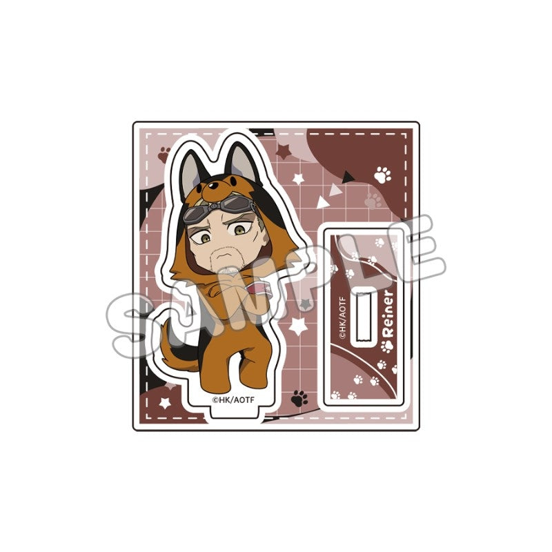 (Goods - Acrylic Stand) Attack on Titan Animarukko Acrylic Stand The Final Season ver./Reiner