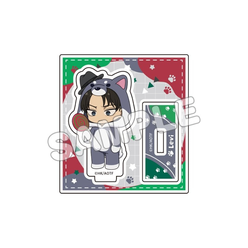 (Goods - Acrylic Stand) Attack on Titan Animarukko Acrylic Stand 2/Levi Infiltration ver.