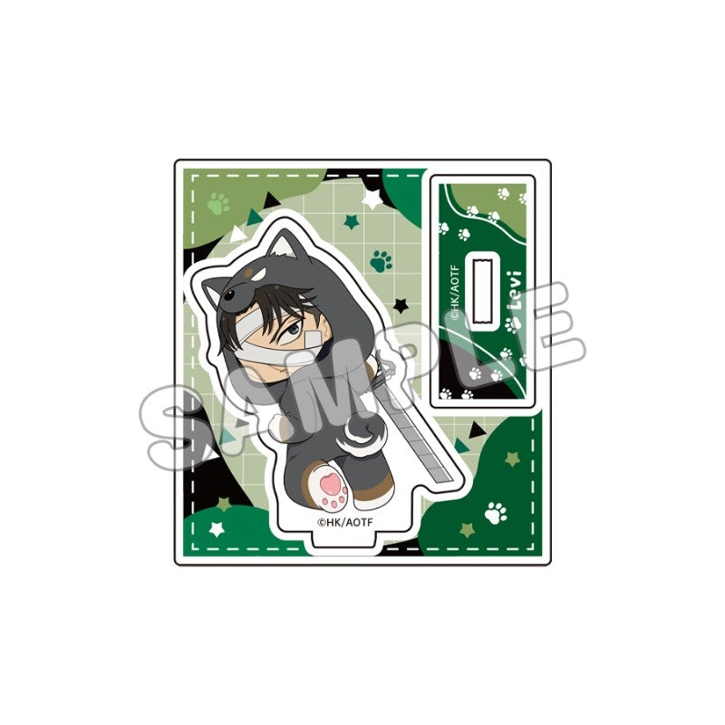 (Goods - Acrylic Stand) Attack on Titan Animarukko Acrylic Stand 2/Levi Battle ver.
