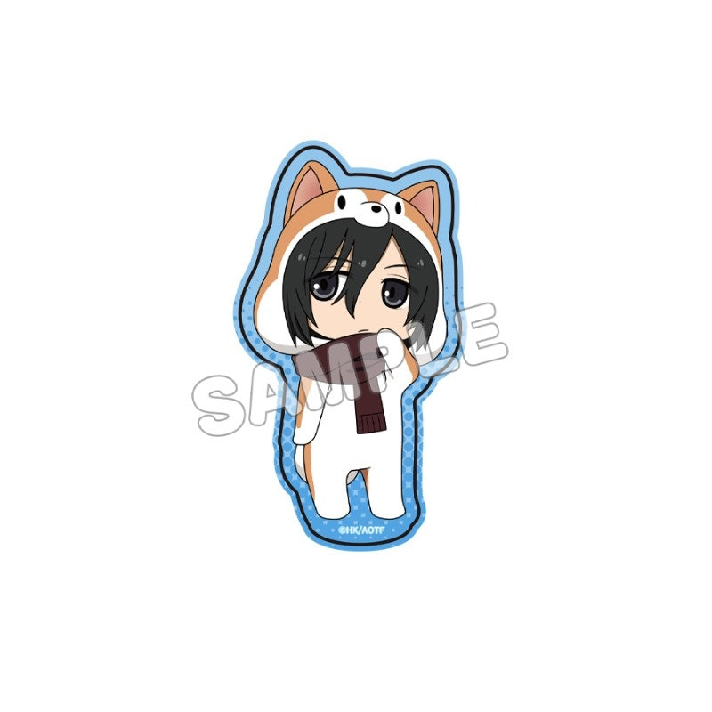 (Goods - Sticker) Attack on Titan Holographic Die-cut Sticker 1/Mikasa