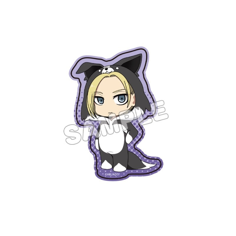 (Goods - Sticker) Attack on Titan Holographic Die-cut Sticker 1/Annie