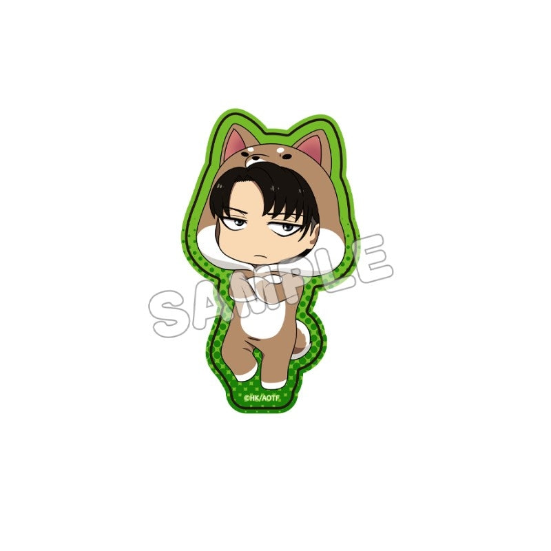 (Goods - Sticker) Attack on Titan Holographic Die-cut Sticker 1/Levi
