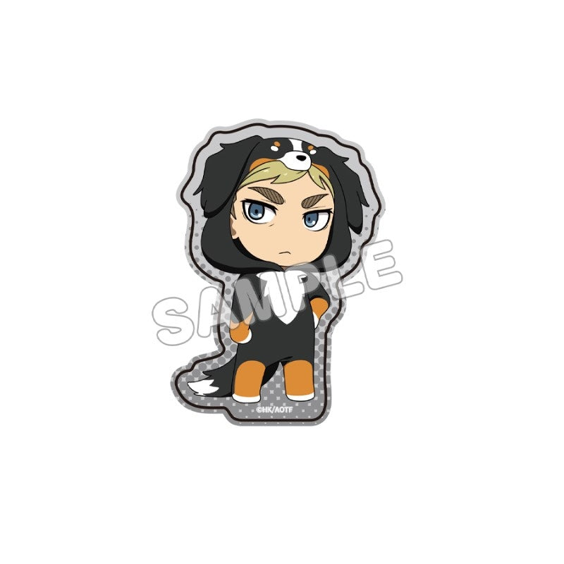 (Goods - Sticker) Attack on Titan Holographic Die-cut Sticker 1/Erwin
