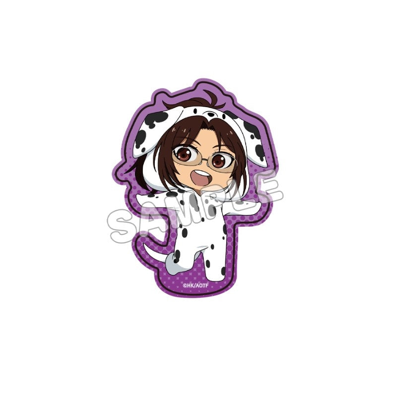 (Goods - Sticker) Attack on Titan Holographic Die-cut Sticker 1/Hange