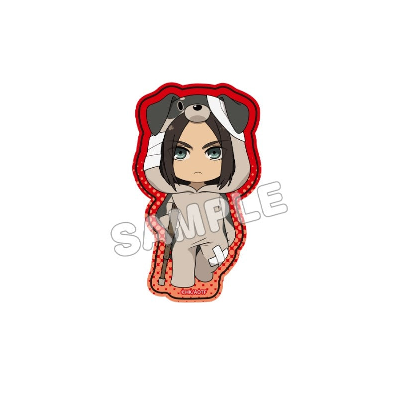 (Goods - Sticker) Attack on Titan Holographic Die-cut Sticker 2/Eren Wounded Soldier ver.