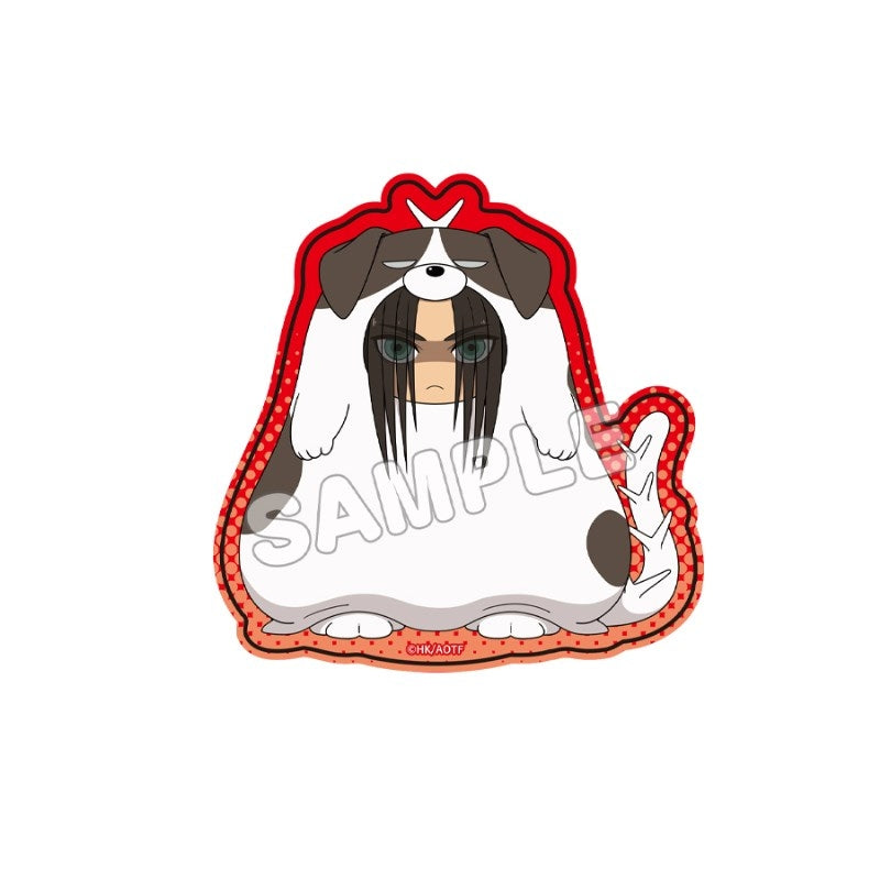 (Goods - Sticker) Attack on Titan Holographic Die-cut Sticker 2/Eren DOOMSDAY Titanver.