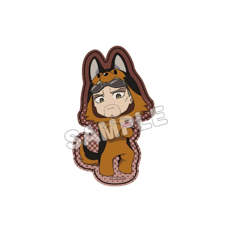 (Goods - Sticker) Attack on Titan Holographic Die-cut Sticker The Final Season ver./Reiner