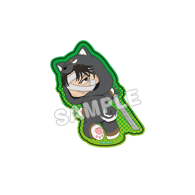 (Goods - Sticker) Attack on Titan Holographic Die-cut Sticker 2/Levi Battle ver.