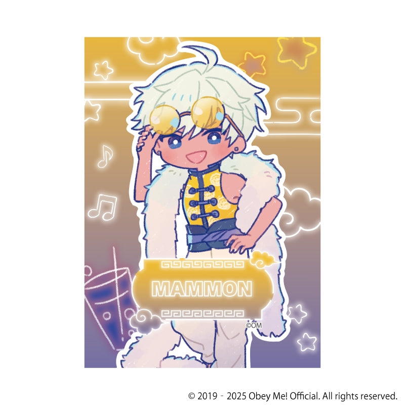 (1BOX=7)(Goods - Ornament) Obey Me! Nightbringer Canvas Board Mini 02 - Chinese Clothing Ver. (Retro Art)