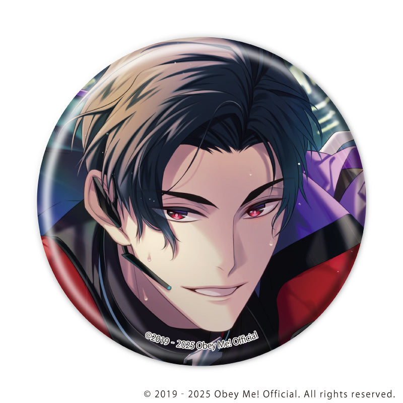 (1BOX=7)(Goods - Button Badge) Obey Me! Nightbringer Button Badge 24 (Official Art)