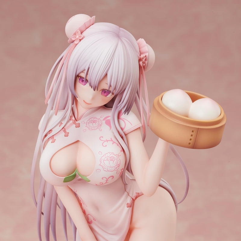 (Bishojo Figure) miko Illustration "Momoman-chan" Complete Figure (Re-release)