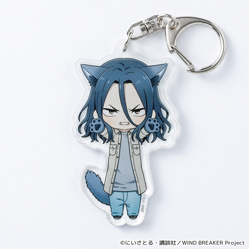 (Goods - Keychain) WIND BREAKER Nobineko Acrylic Keychain vol. 2 (Kyotaro Sugishita)