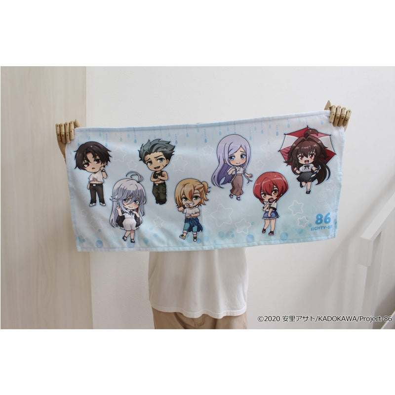 (Goods - Towel) 86: Eighty Six PuchiChoco Sports Towel Taking Shelter from the Rain