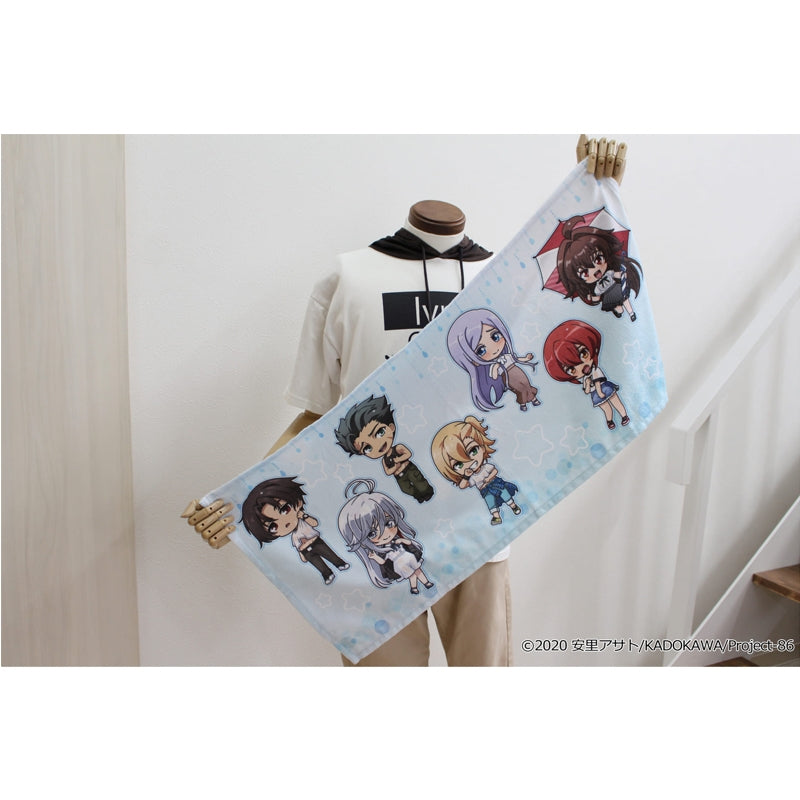 (Goods - Towel) 86: Eighty Six PuchiChoco Sports Towel Taking Shelter from the Rain