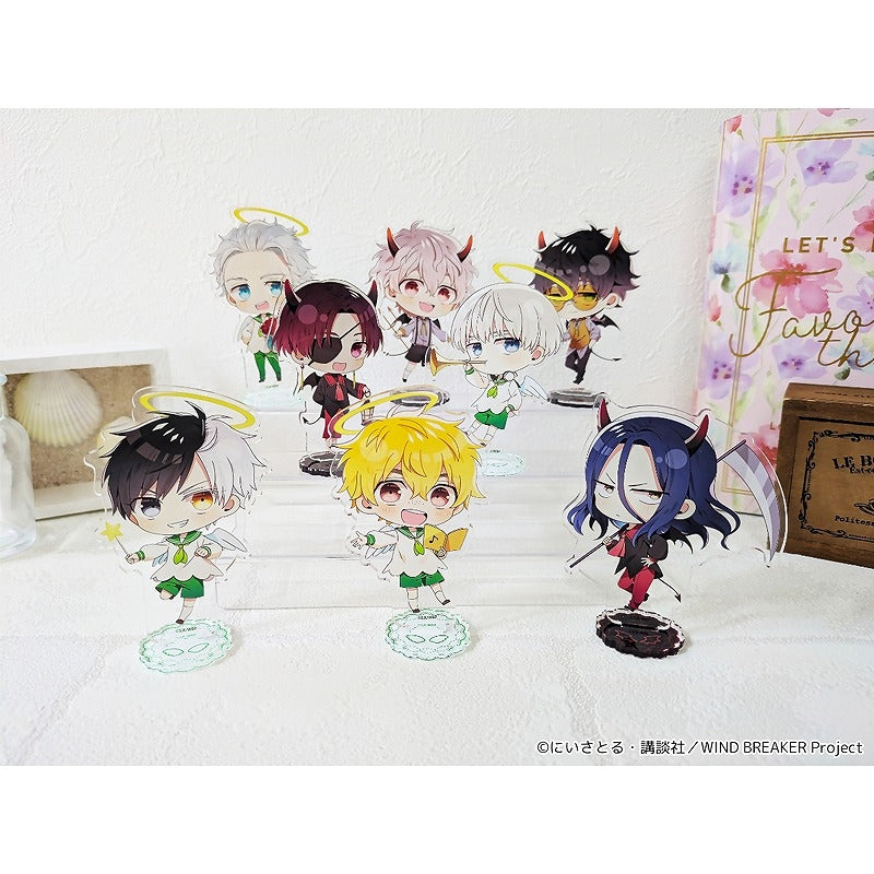 (Goods - Acrylic Stand) WIND BREAKER PuchiChoco Acrylic Stand (Akihiko Nirei) Angels & Demons ver.
