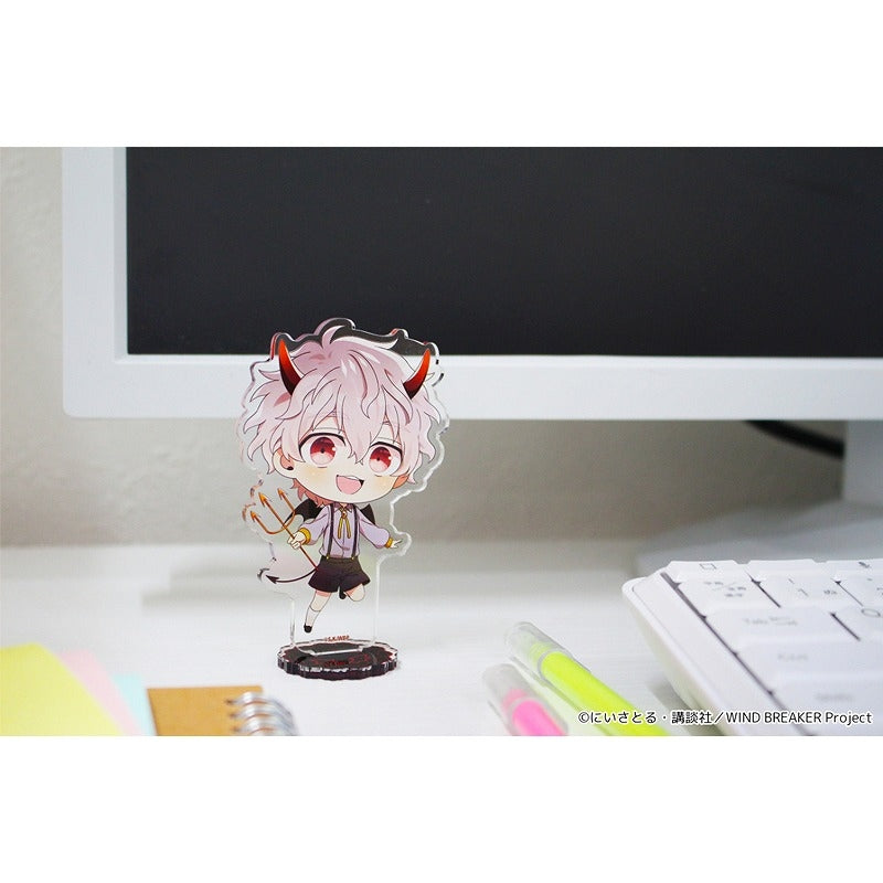 (Goods - Acrylic Stand) WIND BREAKER PuchiChoco Acrylic Stand (Choji Tomiyama) Angels & Demons ver.