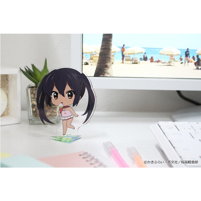 (Goods - Acrylic Stand) K-ON!! PuchiChoco Acrylic Stand (Azusa Nakano) Swimsuit ver.