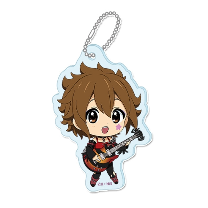 (Goods - Key Chain) K-ON!! PuchiChoco Mini Acrylic Key Chain (Yui Hirasawa) Death Devil ver.