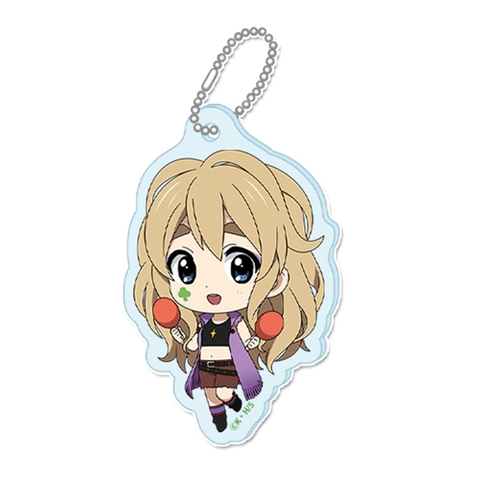 (Goods - Key Chain) K-ON!! PuchiChoco Mini Acrylic Key Chain (Tsumugi Kotobuki) Death Devil ver.