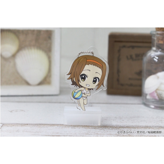 (Goods - Key Chain) K-ON!! PuchiChoco Mini Acrylic Key Chain (Ritsu Tainaka) Swimsuit ver.