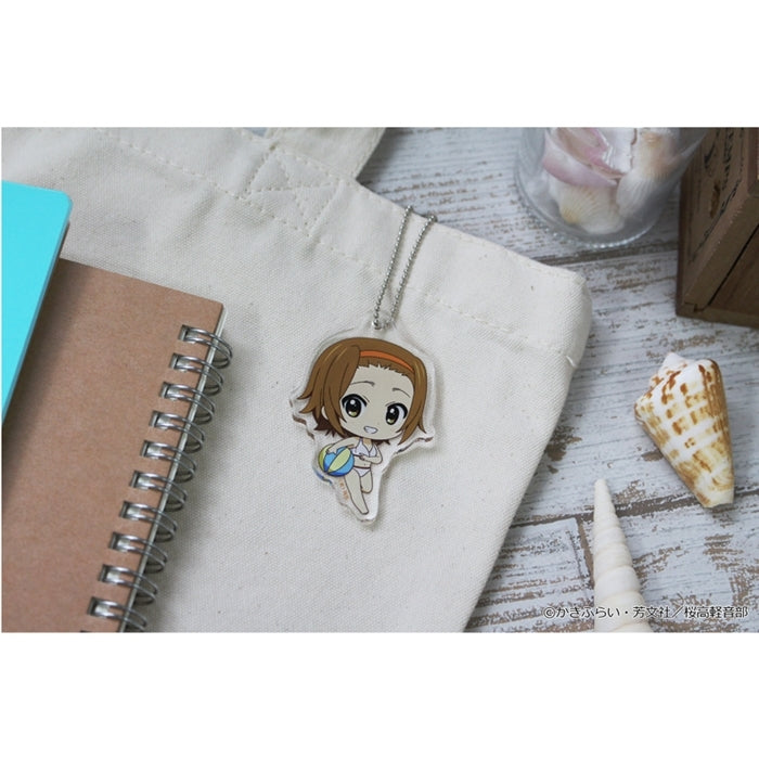 (Goods - Key Chain) K-ON!! PuchiChoco Mini Acrylic Key Chain (Ritsu Tainaka) Swimsuit ver.