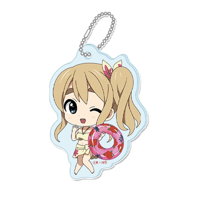 (Goods - Key Chain) K-ON!! PuchiChoco Mini Acrylic Key Chain (Tsumugi Kotobuki) Swimsuit ver.