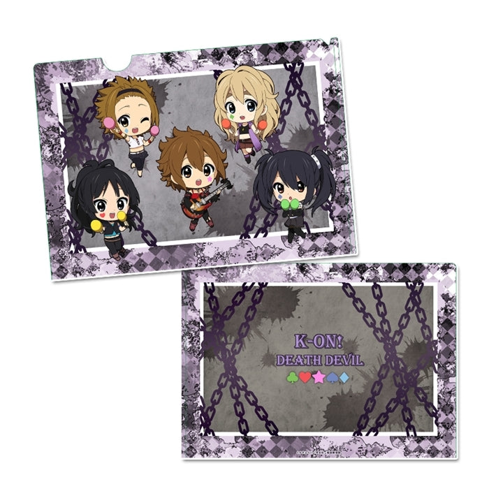 (Goods - Clear File) K-ON!! PuchiChoco Clear File (Death Devil ver.)