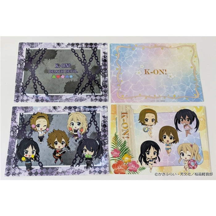 (Goods - Clear File) K-ON!! PuchiChoco Clear File (Swimsuit ver.)