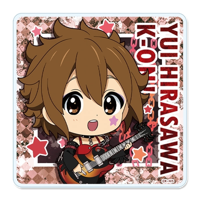 (Goods - Acrylic Stand) K-ON!! PuchiChoco Acrylic Coaster (Yui Hirasawa) Death Devil ver.