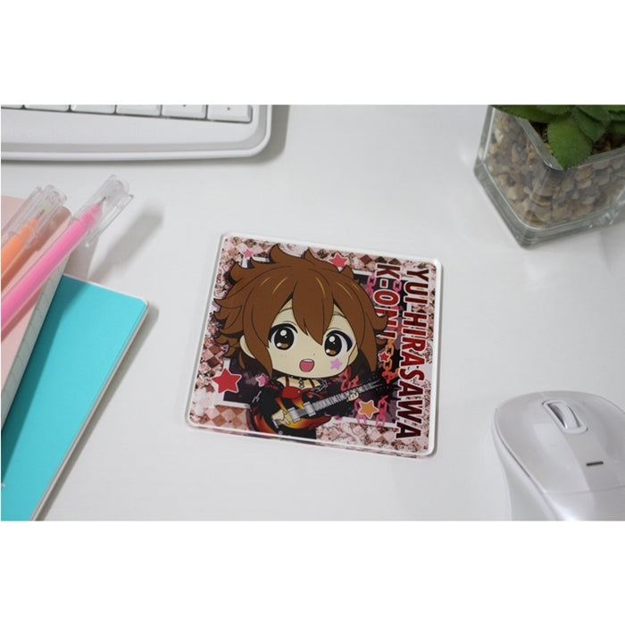 (Goods - Acrylic Stand) K-ON!! PuchiChoco Acrylic Coaster (Yui Hirasawa) Death Devil ver.
