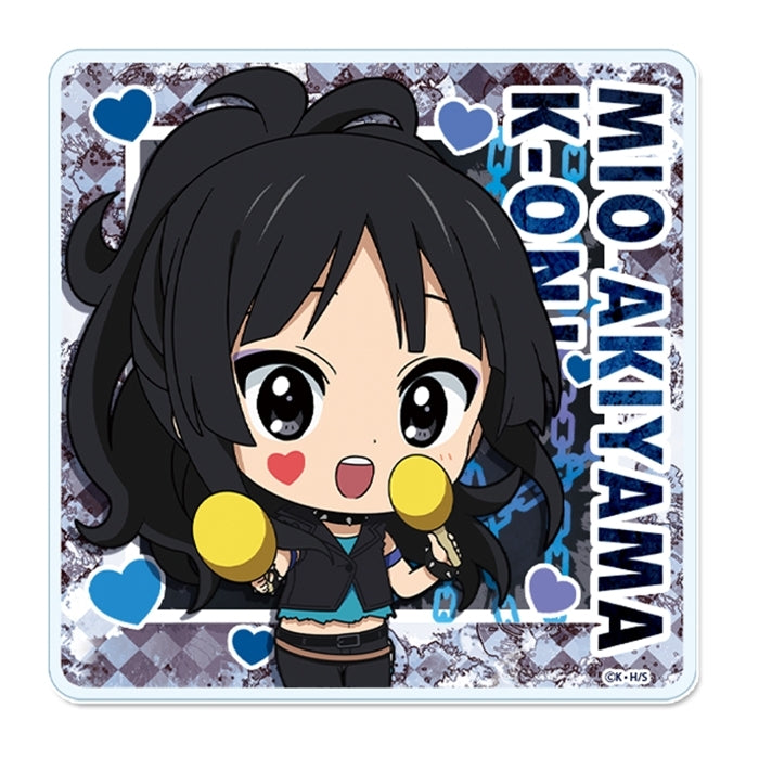 (Goods - Coaster) K-ON!! PuchiChoco Acrylic Coaster (Mio Akiyama) Death Devil ver.