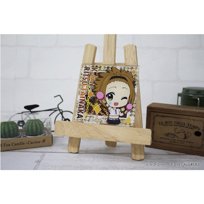 (Goods - Coaster) K-ON!! PuchiChoco Acrylic Coaster (Ritsu Tainaka) Death Devil ver.