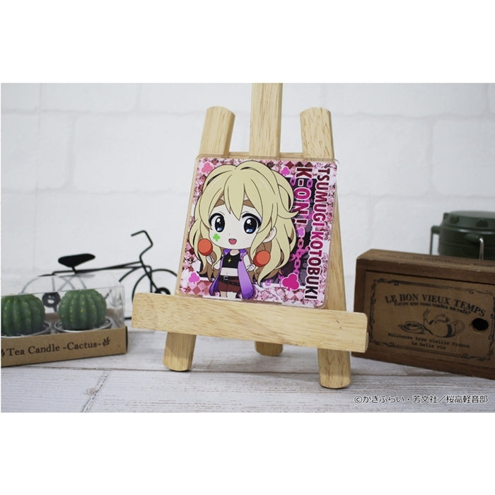 (Goods - Coaster) K-ON!! PuchiChoco Acrylic Coaster (Tsumugi Kotobuki) Death Devil ver.