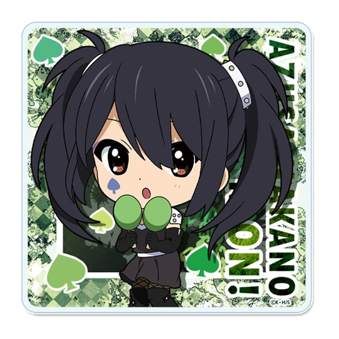 (Goods - Coaster) K-ON!! PuchiChoco Acrylic Coaster (Azusa Nakano) Death Devil ver.