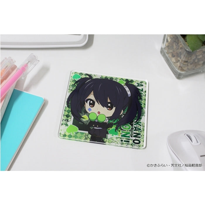 (Goods - Coaster) K-ON!! PuchiChoco Acrylic Coaster (Azusa Nakano) Death Devil ver.