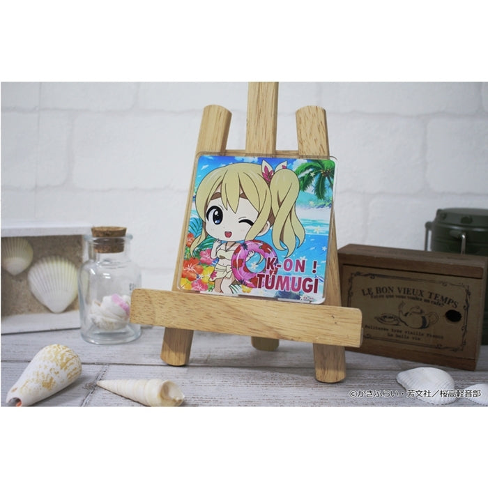 (Goods - Coaster) K-ON!! PuchiChoco Acrylic Coaster (Tsumugi Kotobuki) Swimsuit ver.