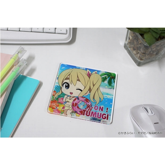 (Goods - Coaster) K-ON!! PuchiChoco Acrylic Coaster (Tsumugi Kotobuki) Swimsuit ver.